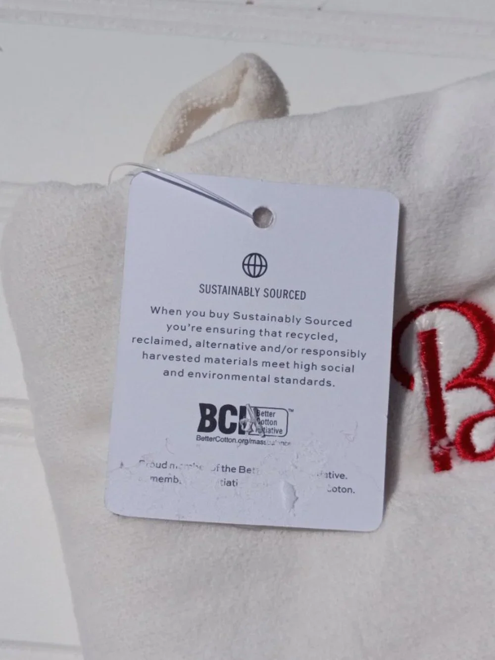 NWT Pottery Barn Christmas Stocking BRADYN Monogram Red and White Velvet Classic